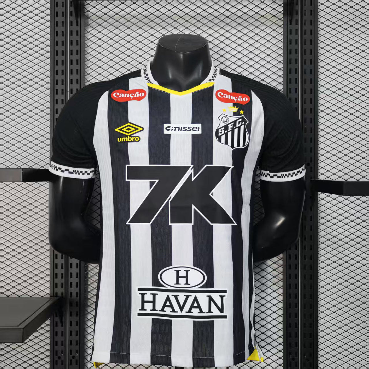 Camisa Peixão II 25/26 - Jogador Masculina - Branca + Patrocínios