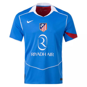 Camisa Atlético de Madrid III 25/26 Torcedor Masculino Azul