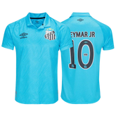 Camisa PEIXÃO 2025/26 Azul Comemorativa - Torcedor Masculina - NEYMAR JR 10 - Azul