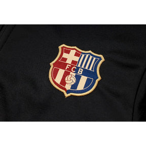 Conjunto Agasalho Treino Barcelona 24/25 - Preto