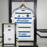 Camisa Cruzeiro II 25/26 - Branca + Patrocínios