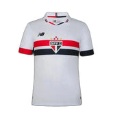 Camisa São Paulo Home 24/25 - Jogador Masculina - Branco