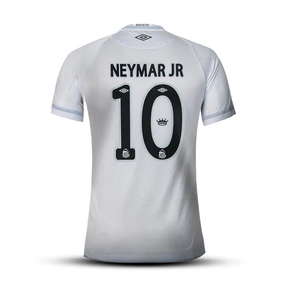 Camisa PEIXÃO I 25/26 Branca - NEYMAR JR 10 - Branco