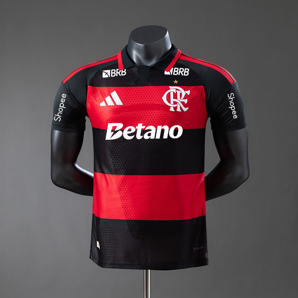 Camisa Flamengo - 2026/27 Home Versão Jogador + Patrocínios
