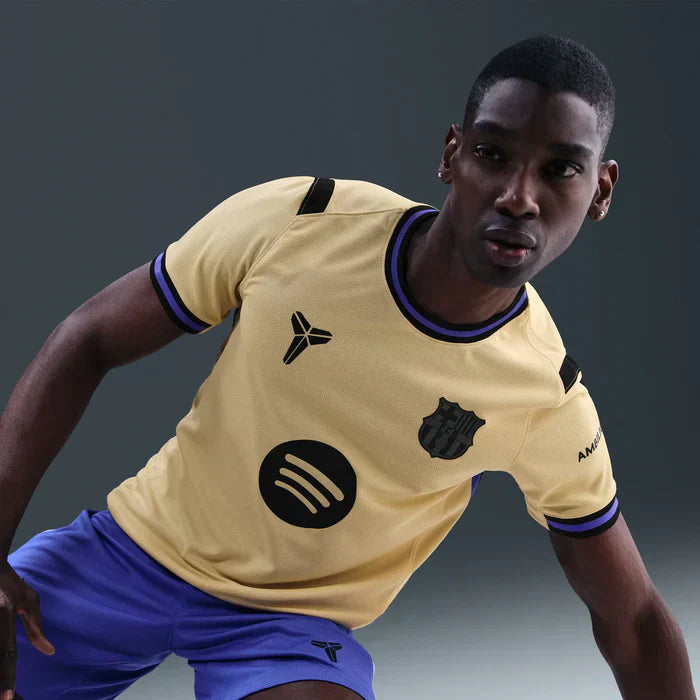 Camisa Barcelona II 25/26 - Torcedor Nike Masculina - Bege