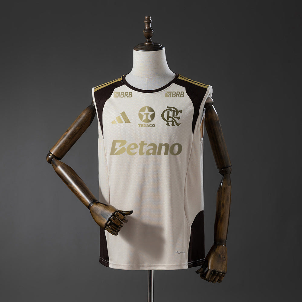 Camisa Regata de Treino Flamengo 2026/27 Versão Torcedor + Patrocínios