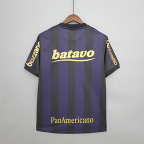 Camisa Timão Third 09/10 - Versão Retro - Roxa e Preto