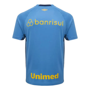 Camisa Grêmio II Goleiro 25/26 - Torcedor Masculina - Azul e Amarelo