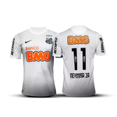 Camisa PEIXÃO 2012 (# NEYMAR JR - 11) - Torcedor Masculina - Versão Retro