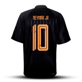 Camisa PEIXÃO Charlie Brown (NEYMAR JR - 10)  24/25 - Torcedor Masculina - Preto