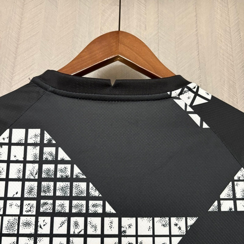 Camisa Corinthians - 2025/26 Black and White Versão Torcedor