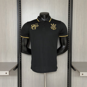 Camisa Corinthians - 2025/26 Polo Black