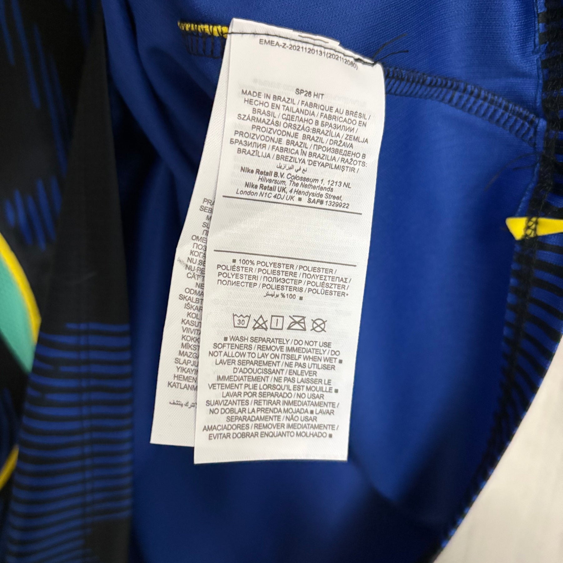 Camisa Brasil - 2026 Away Versão Torcedor
