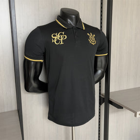 Camisa Corinthians - 2025/26 Polo Black