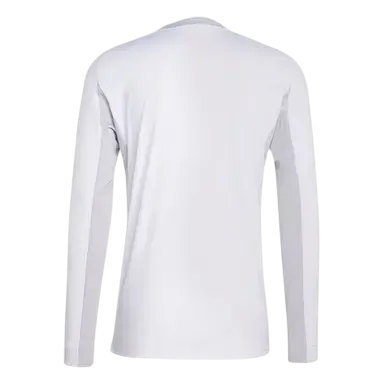 Camisa Real Madrid I Manga Longa 25/26 Torcedor Adidas - Branca