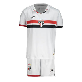 Conjunto Infantil São Paulo Titular 24/25 - Branco