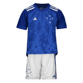 Conjunto Infantil Cruzeiro Titular - 24/25