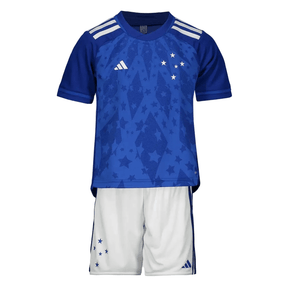 Conjunto Infantil Cruzeiro Titular - 24/25