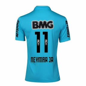 Camisa PEIXÃO 2012 III (# NEYMAR JR - 11) - Versão Retro - Azul